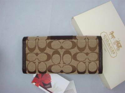 discounted coach wallets - 44001 coffee